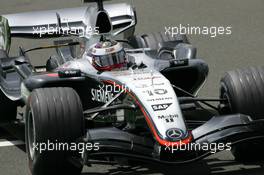 01.07.2005 Magny-Cours, France,  Juan-Pablo Montoya (COL), West McLaren Mercedes MP4-20 - July, Formula 1 World Championship, Rd 10, French Grand Prix, Magny Cours, France, Practice