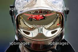 01.07.2005 Magny-Cours, France,  Michael Schumacher, GER, Scuderia Ferrari Marlboro, F2005, Action, Track - July, Formula 1 World Championship, Rd 10, French Grand Prix, Magny Cours, France, Practice