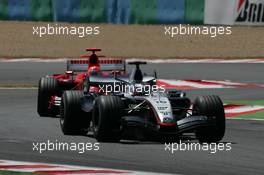 03.07.2005 Magny-Cours, France,  Juan-Pablo Montoya, COL, West McLaren Mercedes - July, Formula 1 World Championship, Rd 10, French Grand Prix, Magny Cours, France, Race