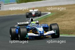 03.07.2005 Magny-Cours, France,  Felipe Massa, BRA, Sauber Petronas C24, Track, Action - July, Formula 1 World Championship, Rd 10, French Grand Prix, Magny Cours, France, Race