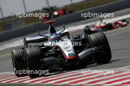 03.07.2005 Magny-Cours, France,  Kimi Raikkonen, FIN, Räikkönen, West McLaren Mercedes, MP4-20, Action, Track - July, Formula 1 World Championship, Rd 10, French Grand Prix, Magny Cours, France, Race