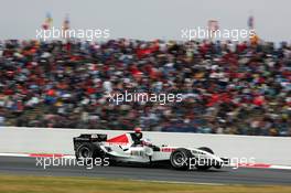 02.07.2005 Magny-Cours, France,  Jenson Button (GBR), Lucky Strike BAR Honda 007 - July, Formula 1 World Championship, Rd 10, French Grand Prix, Magny Cours, France, Practice