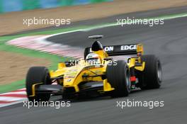 02.07.2005 Magny-Cours, France,  Narain Karthikeyan (IND), Jordan Toyota EJ15 - July, Formula 1 World Championship, Rd 10, French Grand Prix, Magny Cours, France, Practice
