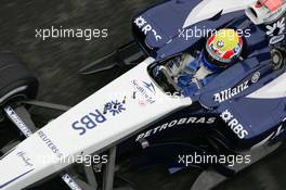 02.07.2005 Magny-Cours, France,  Mark Webber, AUS, BMW WilliamsF1 Team, FW27, Action, Track - July, Formula 1 World Championship, Rd 10, French Grand Prix, Magny Cours, France, Practice