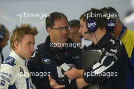 02.07.2005 Magny-Cours, France,  Nick Heidfeld, GER, BMW WilliamsF1 Team - July, Formula 1 World Championship, Rd 10, French Grand Prix, Magny Cours, France, Practice