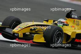 02.07.2005 Magny-Cours, France,  Narain Karthikeyan, IND, Jordan, EJ15, Action, Track - July, Formula 1 World Championship, Rd 10, French Grand Prix, Magny Cours, France, Practice