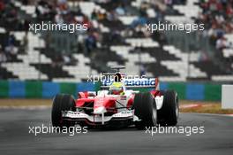 02.07.2005 Magny-Cours, France,  Ralf Schumacher (GER), Panasonic Toyota Racing TF105 - July, Formula 1 World Championship, Rd 10, French Grand Prix, Magny Cours, France, Practice