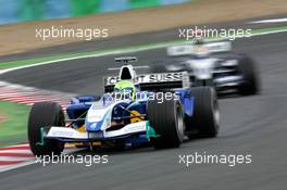 02.07.2005 Magny-Cours, France,  Felipe Massa (BRA), Sauber Petronas C24 - July, Formula 1 World Championship, Rd 10, French Grand Prix, Magny Cours, France, Practice