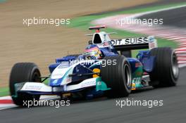 02.07.2005 Magny-Cours, France,  Jacques Villeneuve (CAN), Sauber Petronas C24 - July, Formula 1 World Championship, Rd 10, French Grand Prix, Magny Cours, France, Practice
