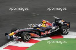 02.07.2005 Magny-Cours, France,  David Coulthard, GBR, Red Bull Racing, RB1, Action, Track - July, Formula 1 World Championship, Rd 10, French Grand Prix, Magny Cours, France, Practice