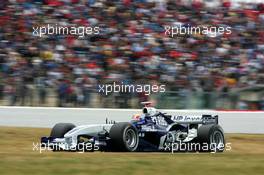 02.07.2005 Magny-Cours, France,  Mark Webber (AUS), BMW Williams F1 FW27 - July, Formula 1 World Championship, Rd 10, French Grand Prix, Magny Cours, France, Practice