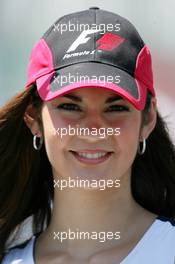 03.07.2005 Magny-Cours, France,  Grid Girl - July, Formula 1 World Championship, Rd 10, French Grand Prix, Magny Cours, France