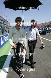 03.07.2005 Magny-Cours, France,  Jenson Button, GBR, BAR Honda - July, Formula 1 World Championship, Rd 10, French Grand Prix, Magny Cours, France