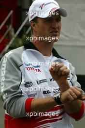 30.06.2005 Magny-Cours, France,  Ralf Schumacher (GER), Panasonic Toyota Racing, Portrait, celebrating his 30th birtday today - June, Formula 1 World Championship, Rd 10, French Grand Prix, Magny Cours, France