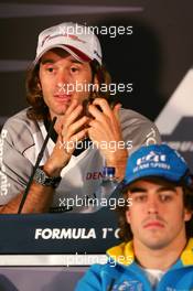 30.06.2005 Magny-Cours, France,  Jarno Trulli (ITA), Panasonic Toyota Racing, Portrait - June, Formula 1 World Championship, Rd 10, French Grand Prix, Magny Cours, France, Press Conference