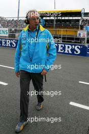 08.07.2005 Silverstone, England, Flavio Briatore (ITA), Managing Director Renault F1 Team - July, Formula 1 World Championship, Rd 11, British Grand Prix, Silverstone, England, Practice