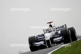 08.07.2005 Silverstone, England, Mark Webber, AUS, BMW WilliamsF1 Team, FW27, Action, Track - July, Formula 1 World Championship, Rd 11, British Grand Prix, Silverstone, England, Practice