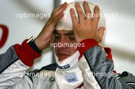 08.07.2005 Silverstone, England, Ralf Schumacher, GER, Panasonic Toyota Racing, TF105, Pitlane, Box, Garage - July, Formula 1 World Championship, Rd 11, British Grand Prix, Silverstone, England