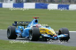 08.07.2005 Silverstone, England, Fernando Alonso, ESP, Renault F1 Team - July, Formula 1 World Championship, Rd 11, British Grand Prix, Silverstone, England, Practice