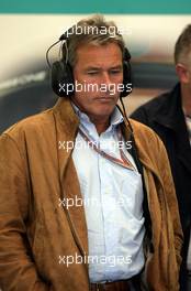 08.07.2005 Silverstone, England, Craig Pollock (manager of Jacques Villeneuve) - July, Formula 1 World Championship, Rd 11, British Grand Prix, Silverstone, England