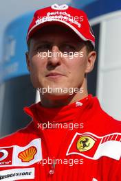 08.07.2005 Silverstone, England, Michael Schumacher, GER, Ferrari - July, Formula 1 World Championship, Rd 11, British Grand Prix, Silverstone, England