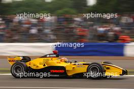 08.07.2005 Silverstone, England, Tiago Monteiro (POR), Jordan Toyota EJ15 - July, Formula 1 World Championship, Rd 11, British Grand Prix, Silverstone, England, Practice