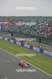 08.07.2005 Silverstone, England, Michael Schumacher, GER, Scuderia Ferrari Marlboro, F2005, Action, Track - July, Formula 1 World Championship, Rd 11, British Grand Prix, Silverstone, England, Practice