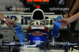08.07.2005 Silverstone, England, Mark Webber, AUS, BMW WilliamsF1 Team - July, Formula 1 World Championship, Rd 11, British Grand Prix, Silverstone, England