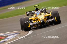 08.07.2005 Silverstone, England, Robert Doornbos (NED), Test driver Jordan Toyota EJ15 - July, Formula 1 World Championship, Rd 11, British Grand Prix, Silverstone, England, Practice
