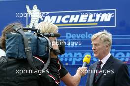 08.07.2005 Silverstone, England, Max Mosley, GBR, FIA President - July, Formula 1 World Championship, Rd 11, British Grand Prix, Silverstone, England