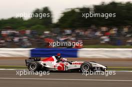08.07.2005 Silverstone, England, Jenson Button (GBR), Lucky Strike BAR Honda 007 - July, Formula 1 World Championship, Rd 11, British Grand Prix, Silverstone, England, Practice