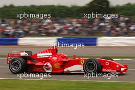 08.07.2005 Silverstone, England, Michael Schumacher (GER), Scuderia Ferrari Marlboro F2005 - July, Formula 1 World Championship, Rd 11, British Grand Prix, Silverstone, England, Practice