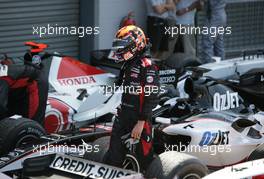 10.07.2005 Silverstone, England, Christijan Albers, NED, Minardi - July, Formula 1 World Championship, Rd 11, British Grand Prix, Silverstone, England, Podium