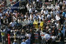 10.07.2005 Silverstone, England, - QIS, Quick Image Service - July, Formula 1 World Championship, Rd 11, British Grand Prix, Silverstone, England