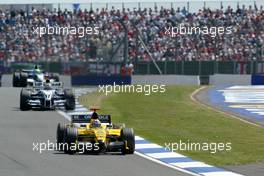 10.07.2005 Silverstone, England, Tiago Monteiro, PRT, Jordan - July, Formula 1 World Championship, Rd 11, British Grand Prix, Silverstone, England, Race