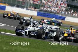 10.07.2005 Silverstone, England, Mark Webber, AUS, BMW WilliamsF1 Team, FW27, Action, Track - July, Formula 1 World Championship, Rd 11, British Grand Prix, Silverstone, England, Race