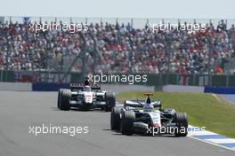 10.07.2005 Silverstone, England, Kimi Raikkonen, FIN, Räikkönen, McLaren Mercedes - July, Formula 1 World Championship, Rd 11, British Grand Prix, Silverstone, England, Race