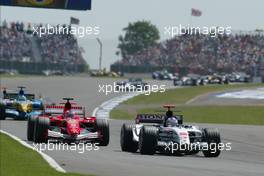 10.07.2005 Silverstone, England, Jenson Button, GBR, BAR Honda - July, Formula 1 World Championship, Rd 11, British Grand Prix, Silverstone, England, Race