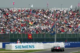 09.07.2005 Silverstone, England, Ralf Schumacher, GER, Panasonic Toyota Racing - July, Formula 1 World Championship, Rd 11, British Grand Prix, Silverstone, England, Qualifying