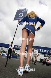 09.07.2005 Silverstone, England, Grid Girl - July, Formula 1 World Championship, Rd 11, British Grand Prix, Silverstone, England