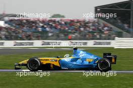 09.07.2005 Silverstone, England, Giancarlo Fisichella (ITA), Mild Seven Renault F1 R25 - July, Formula 1 World Championship, Rd 11, British Grand Prix, Silverstone, England, Practice