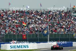 09.07.2005 Silverstone, England, Michael Schumacher, GER, Ferrari - July, Formula 1 World Championship, Rd 11, British Grand Prix, Silverstone, England, Qualifying