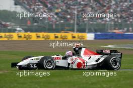 09.07.2005 Silverstone, England, Jenson Button (GBR), Lucky Strike BAR Honda 007 - July, Formula 1 World Championship, Rd 11, British Grand Prix, Silverstone, England, Practice