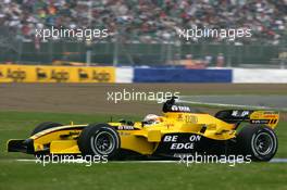 09.07.2005 Silverstone, England, Narain Karthikeyan (IND), Jordan Toyota EJ15 - July, Formula 1 World Championship, Rd 11, British Grand Prix, Silverstone, England, Practice