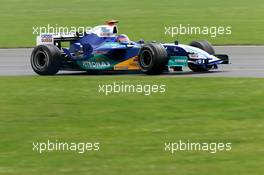 09.07.2005 Silverstone, England, Jacques Villeneuve (CAN), Sauber Petronas C24 - July, Formula 1 World Championship, Rd 11, British Grand Prix, Silverstone, England, Practice