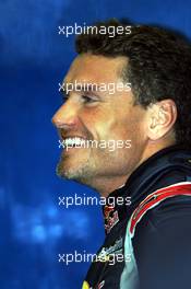 09.07.2005 Silverstone, England, David Coulthard, GBR, Red Bull Racing, RB1, Pitlane, Box, Garage - July, Formula 1 World Championship, Rd 11, British Grand Prix, Silverstone, England, Practice