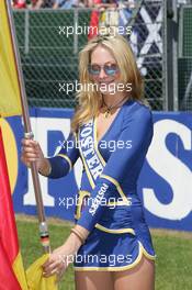 10.07.2005 Silverstone, England, Grid Girls - July, Formula 1 World Championship, Rd 11, British Grand Prix, Silverstone, England