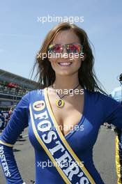 10.07.2005 Silverstone, England, Grid Girls - July, Formula 1 World Championship, Rd 11, British Grand Prix, Silverstone, England