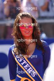 10.07.2005 Silverstone, England, Grid Girls - July, Formula 1 World Championship, Rd 11, British Grand Prix, Silverstone, England