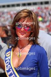10.07.2005 Silverstone, England, Grid Girls - July, Formula 1 World Championship, Rd 11, British Grand Prix, Silverstone, England